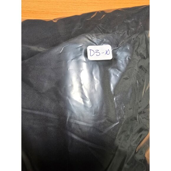 Theory Womens Wide Lapel Two Button Blazer Jacket Sz 8 Black Wool Blend Capsule - Picture 10 of 13